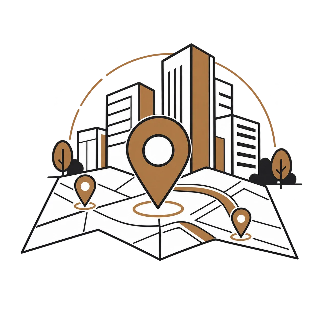 Custom-built spaces illustration